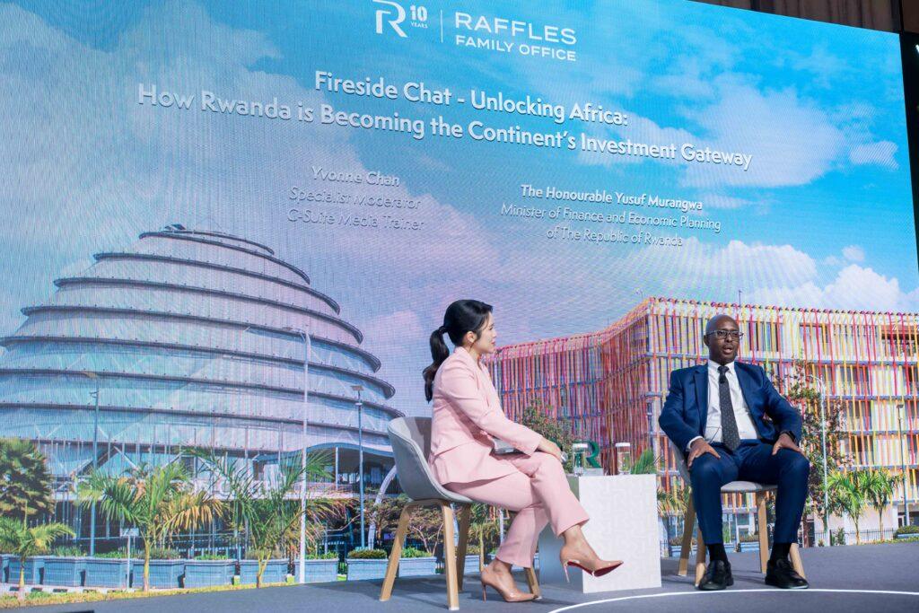 Fireside Chat – Unlocking Africa: How Rwanda is Becoming the Continent’s Investment Gateway during Raffles Family Office Annual Forum 2025 at Four Seasons Hong Kong, Central, Hong Kong, on 8 October 2025, Hong Kong SAR, China. Photo by : Felix Ho / Ike Images