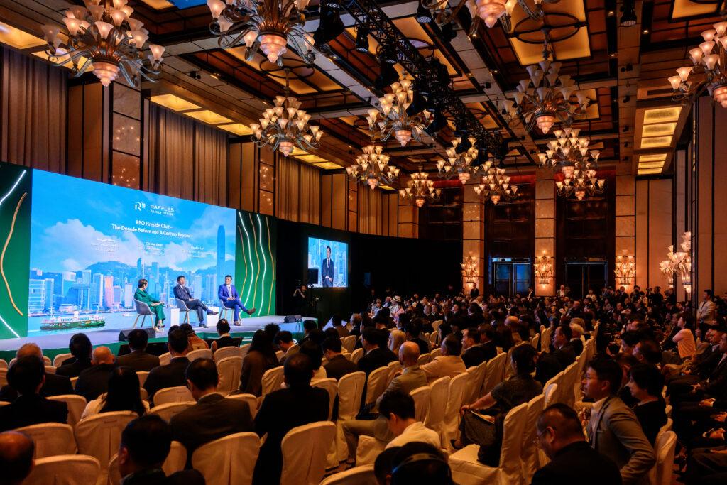 RFO Fireside Chat - The Decade Before and the Century Beyond during Raffles Family Office Annual Forum 2025 at Four Seasons Hong Kong, Central, Hong Kong, on 8 October 2025, Hong Kong SAR, China. Photo by : Alex Leung / Ike Images