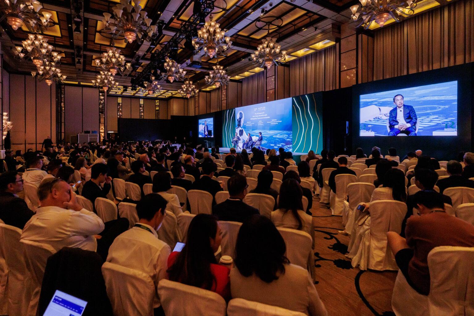 Panel - The AI Megacycle: How Today’s Breakthroughs Will Redefine Tomorrow’s Economies during Raffles Family Office Annual Forum 2025 at Four Seasons Hong Kong, Central, Hong Kong, on 8 October 2025, Hong Kong SAR, China. Photo by : Sunny Hung / Ike Images