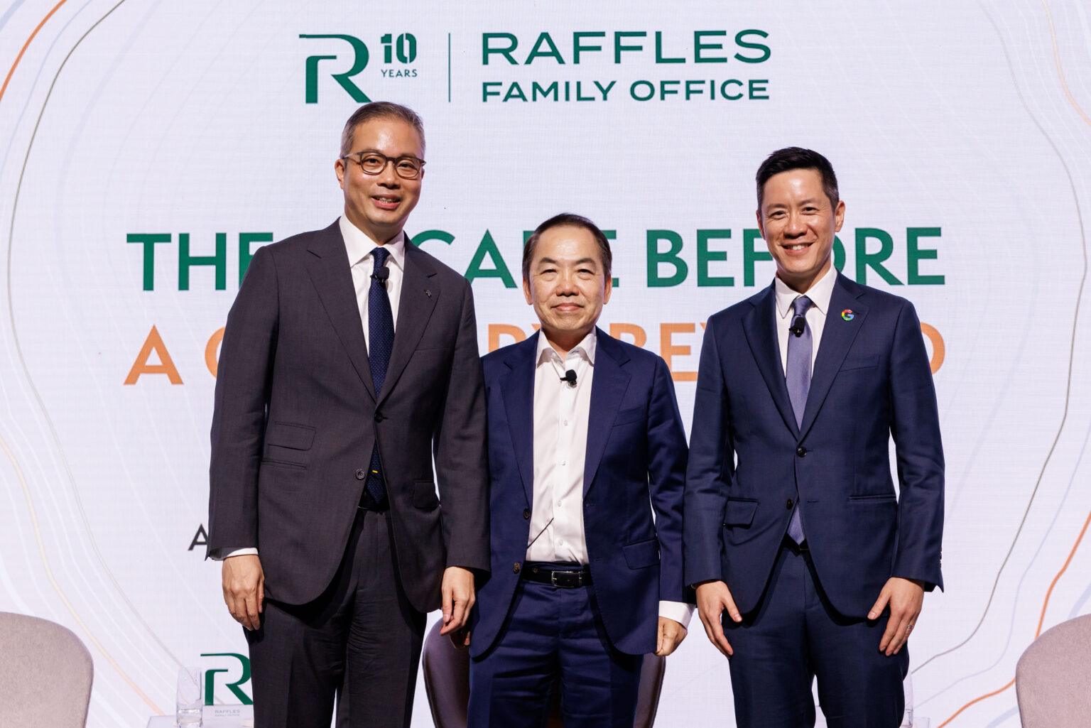 Panel - The AI Megacycle: How Today’s Breakthroughs Will Redefine Tomorrow’s Economies during Raffles Family Office Annual Forum 2025 at Four Seasons Hong Kong, Central, Hong Kong, on 8  October 2025, Hong Kong SAR, China.  Photo by : Sunny Hung / Ike Images