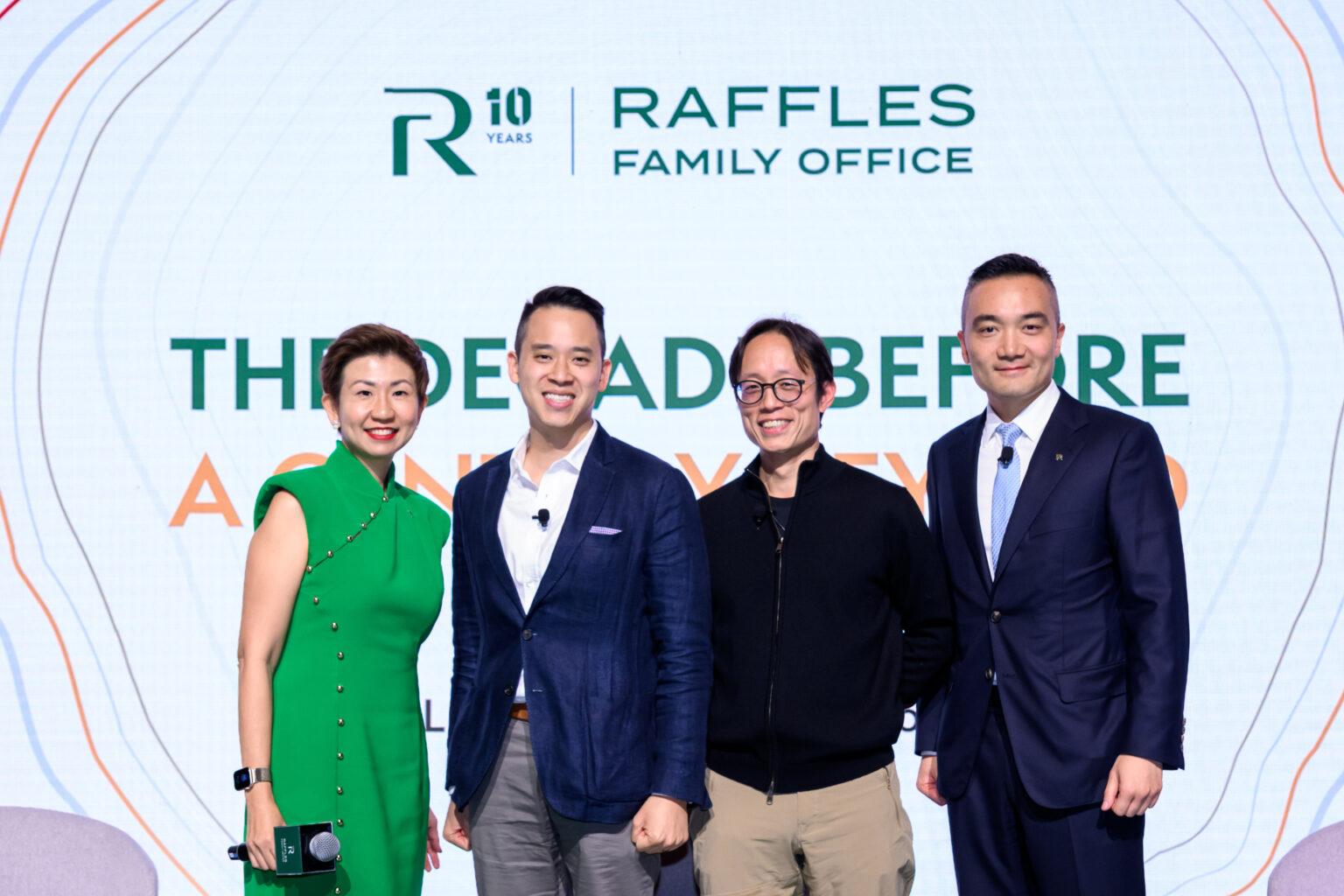 Panel - Crypto 2125: A Century into the Digital Frontier during Raffles Family Office Annual Forum 2025 at Four Seasons Hong Kong, Central, Hong Kong, on 8  October 2025, Hong Kong SAR, China.  Photo by : Alex Leung / Ike Images